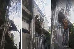 Vidéo Buzz du Jour : Une vieille sorcière descend d'un toit à Angré ce matin Vidéo Buzz du Jour : Une vieille sorcière descend d'un toit à Angré ce matin