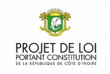 Nouvelle constitution : Voici la mouture définitive soumise au référendum ce 30 octobre