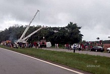 (Photos) Autoroute du nord : Un accident entre un car et un camion fait au moins un mort ce matin