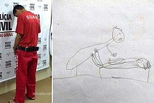 (Photos) La fillette de 5 ans dessine comment elle a été abusée sexuellement par un pasteur