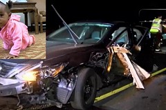 Ejecté d'une voiture, un bébé retrouvé vivant dans une canalisation Ejecté d'une voiture, un bébé retrouvé vivant dans une canalisation