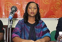 Législatives: Yasmina Ouégnin appelle à offrir à la ‘’démocratie’’ ivoirienne son ‘’certificat de maturité’