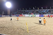 Coupe d`Afrique de Beach Soccer : la Côte d`Ivoire bat le Ghana (5-0) pour son premier match de poule