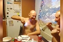 Deux russes s’amusent avec un taser (vidéo)