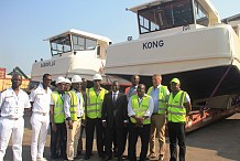 La Société de transport lagunaire réceptionne à Abidjan deux bateaux-bus pour le démarrage de ses activités
