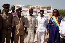 Cohésion sociale – Mariatou Koné et Aïchatou Mindahoudou soulagent les populations de Dania