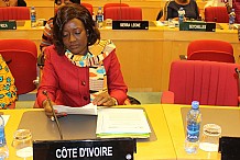 La Ministre Mariatou KONE en concertation avec d'autres Ministres Africains sur l'Autonomisation économique  de la femme à Addis-Abeba