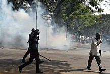 La police disperse une manifestation de producteurs de cacao