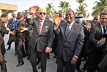 Coopération : Le roi du Maroc en visite en Côte d'Ivoire pour la 2e fois