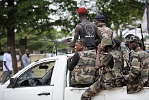 Armes et véhicule emportés après l'attaque de la brigade de gendarmerie à Bingerville