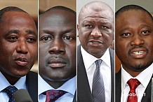 Présidentielle 2020 : Quatre candidats RDR en lice pour succéder à Ouattara