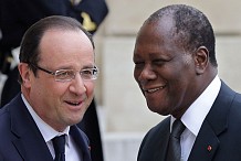 Antiterrorisme, Mali, remerciements… Ce que Ouattara et Hollande se sont dit à Paris