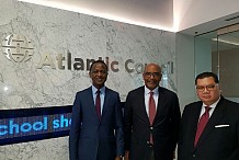 Economie : Le Président de la CGECI, Jean- Marie ACKAH et le Vice Président Ahmed CISSE reçus au FMI et à Atlantic Concil