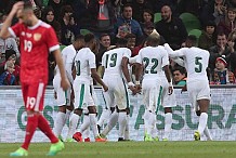 Match amical international: La Côte d’Ivoire s`impose face à la Russie (2-0)