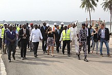 Le Maire de Paris Anne Hidalgo ‘’bluffée’’ par le village des Jeux de la Francophonie à Abidjan

