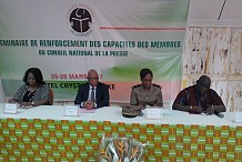 Adiaké : Les membres du CNP en formation sur les outils et méthodes de régulation