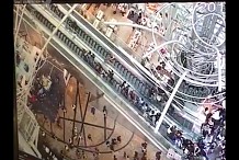 Hongkong: Un escalator fou s'emballe dans un centre commercial (vidéo)
