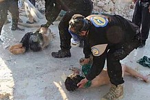 Syrie: 35 morts dans une attaque au « gaz toxique »