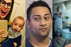 Il massacre le bébé de sa maîtresse puis mange une pizza avec le corps dans ses bras Il massacre le bébé de sa maîtresse puis mange une pizza avec le corps dans ses bras