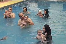 Égypte : des bébés nageurs