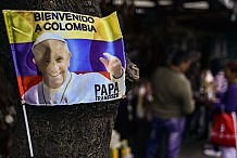Le pape en Colombie pour y défendre la paix
