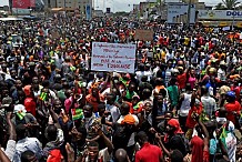 Manifestation monstre au Togo à l'appel de l'opposition