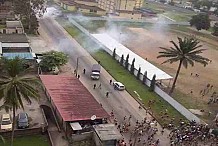 Cocody: Affrontements entre étudiants et policiers aux alentours de cités universitaires