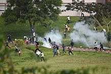 Côte d’Ivoire: nouveaux affrontements entre policiers et étudiants à Abidjan