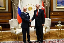 Poutine et Erdogan veulent renforcer leur coopération sur la Syrie