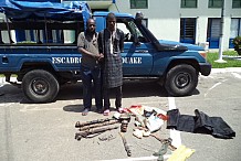 Bouaké: Des coupeurs de routes arrêtés par la gendarmerie