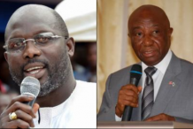 Liberia : Georges Weah et Joseph Boakai qualifiés pour le second tour (commission)