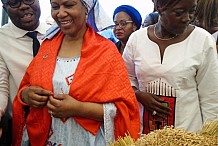 La Directrice Exécutive d’ONU femmes, Mme Phumzile Mlanbo-Ngcuka, fait le point de sa visite en Côte d’Ivoire