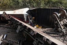 Déraillement d'un train en RDC: trois morts