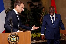 Macron au Ghana : le discours mémorable du président ghanéen sur l'autonomie africaine viral sur les réseaux sociaux