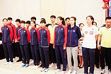 Les athlètes chinois honorés à leur ambassade à Abidjan: les Eléphants Taekwondo ins associés à la fête