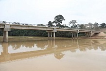 Inauguration par Alassane Outtara du Pont de Bettié d'un coût de 8 milliards FCFA