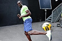 Usain Bolt signe dans un club de football
