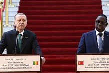 Ankara vise 400 millions de dollars dans ses relations commerciales avec Dakar