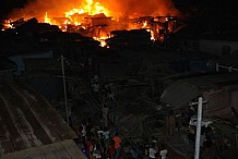 Guinée: un incendie ravage à Conakry le plus grand marché du pays