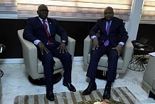 Coopération Cote d’ivoire-Libéria, Sidiki DIAKITE échange avec Varney SIRLEAF, le Ministre libérien des affaires intérieures