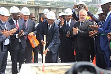 Côte d'Ivoire: inauguration des travaux du pont Félix-Houphouët-Boigny
