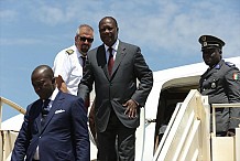 Le chef de l’Etat a regagné Abidjan après un séjour à Kigali