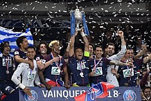 Sans forcer mais sans briller, le PSG remporte sa 4e Coupe de France d'affilée