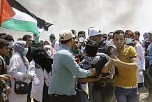 Gaza : au moins 59 Palestiniens tués lors des heurts avec l’armée israélienne