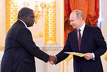 Diplomatie : Vladimir Poutine offre la disponibilité de son pays à collaborer avec la Côte d’Ivoire