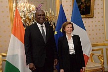 Défense et Sécurité : Hamed Bakayoko reçu par la ministre française des Armées à Paris