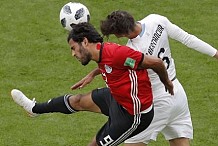 Mondial 2018 : sans Salah, l’Égypte craque face à l’Uruguay (0-1)