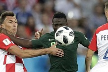 Mondial 2018 : le Nigeria déçoit face à la Croatie (0-2)