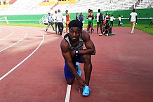 Meeting Gabriel Tiacoh (Athlétisme) : Les Ivoiriens Arthur Cissé et Adeline Gouenon imbattables sur les 100 et 200m