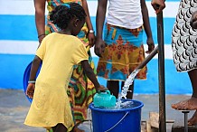 Après 3 mois de rupture, l’eau coule à nouveau, dans des robinets à Bouaké